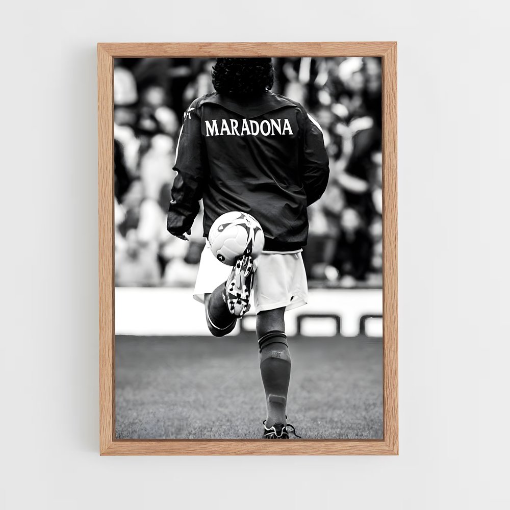 Poster Maradona en Action (vue 4)